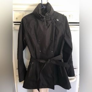 Helly Hansen Welsey Insulated Black Rain Jacket - Ladies Large
